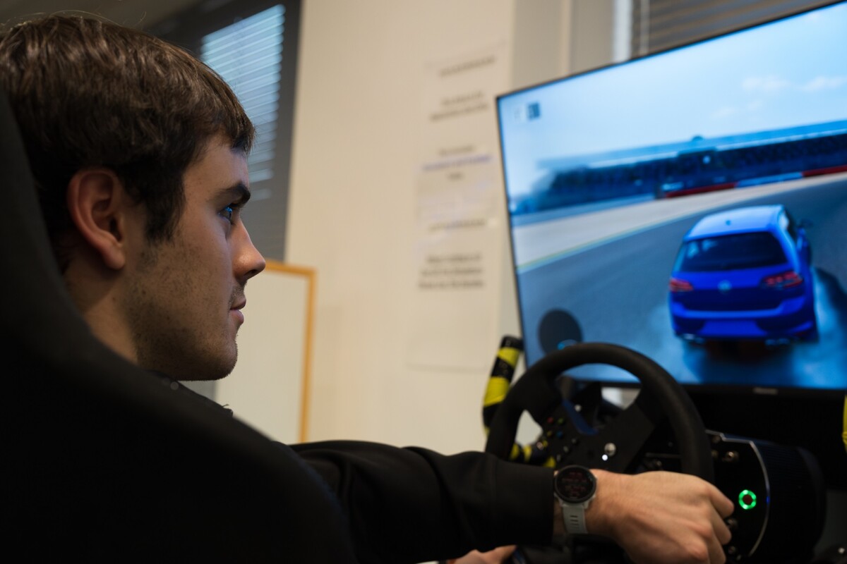 SKODA apprentice in breakout area