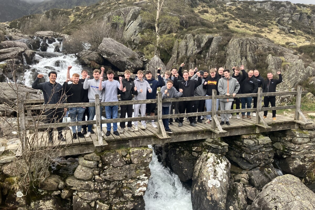 apprentices at the Outward Bound week
