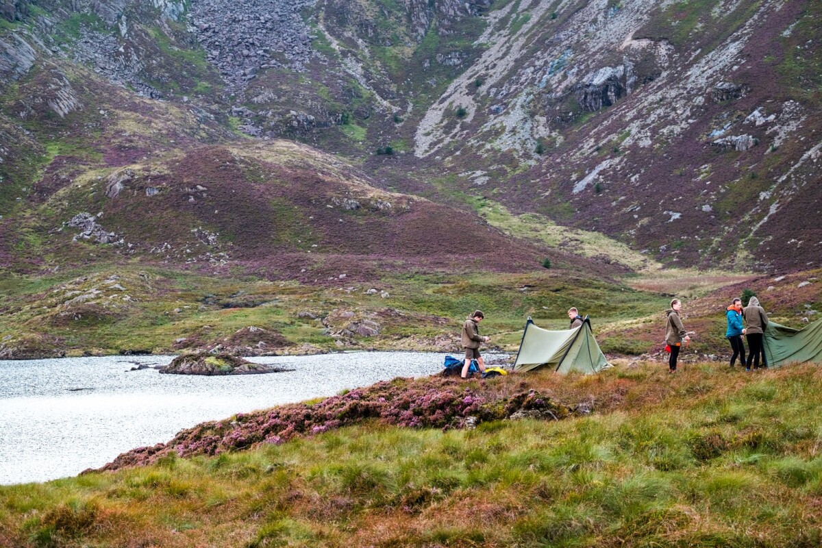 campaign day at the Outward Bound week